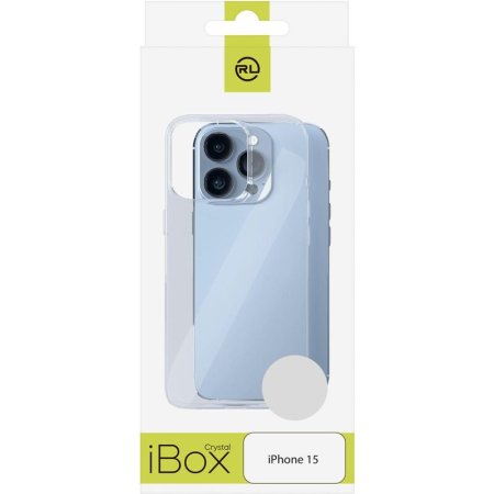 Чехол-накладка Red Line iBox Crystal для iPhone 15 прозрачный  (УТ000037372)