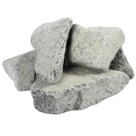 Камни для бани Габбро-Диабаз обвалованный Банные штучки средняя фракция