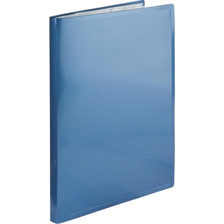 Папка файловая на 40 файлов Attache Metallics А4 15 мм синяя (толщина  обложки 0.8 мм)
