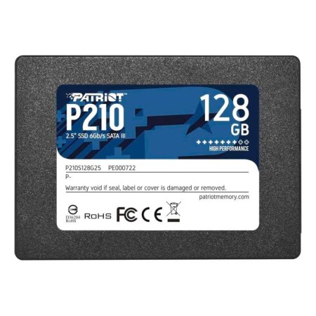 SSD накопитель Patriot P210 128 ГБ (P210S128G25)