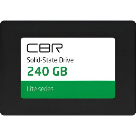 SSD накопитель CBR Lite 240 ГБ (SSD-240GB-2.5-LT22)