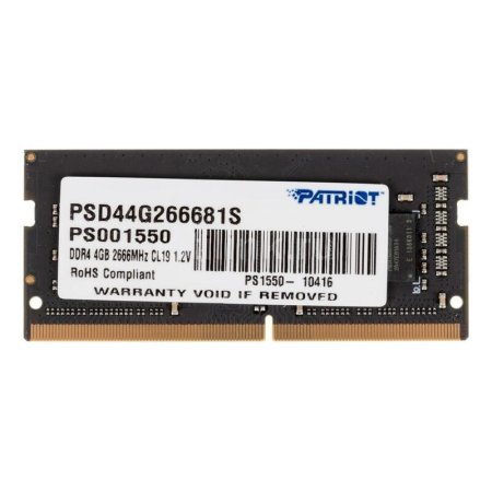 Оперативная память Patriot 4 ГБ PSD44G266681S (SO-DIMM DDR4)