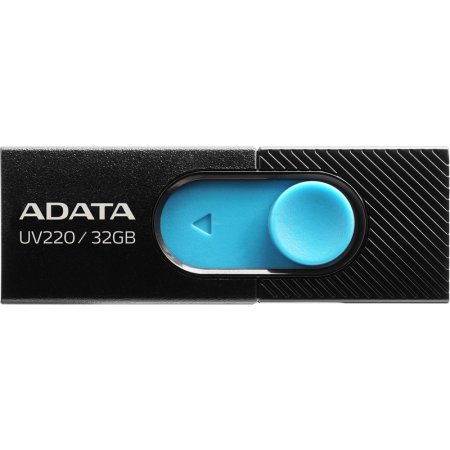 Флешка USB 2.0 32 ГБ Adata UV220 (AUV220-32G-RBKBL)