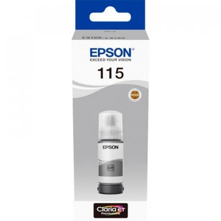 Чернила Epson 115 GY C13T07D54A серые оригинальные