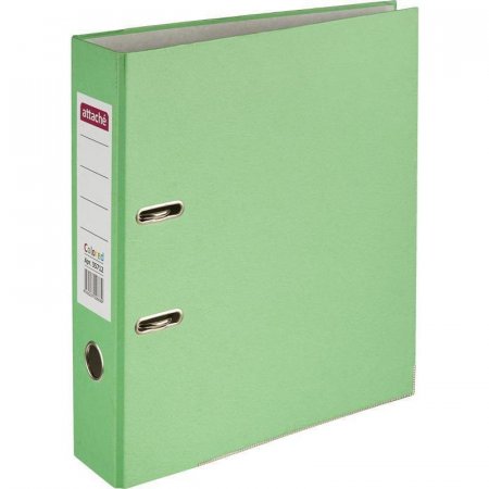 Папка-регистратор Attache Colored Light 50 мм зеленая