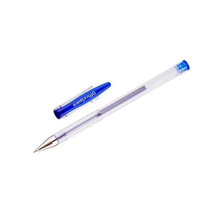 Ручка гелевая неавтоматическая синяя (толщина линии 0.4 мм)