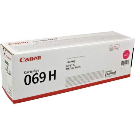 Картридж лазерный Canon CRG 069H M 5096C002 пурпурный оригинальный  повышенной емкости