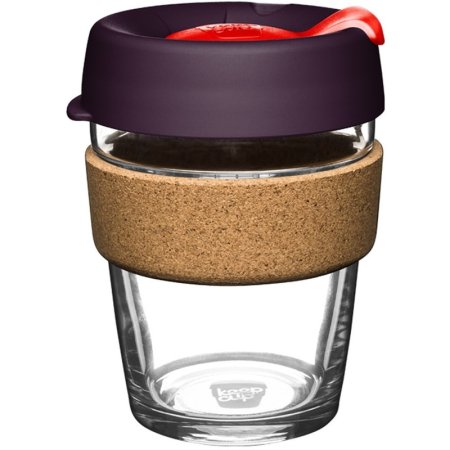 Кружка с крышкой KeepCup Brew Cork Red Bells 340 мл