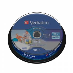 Диск Blu-ray BD-R Printable Verbatim SL 43804