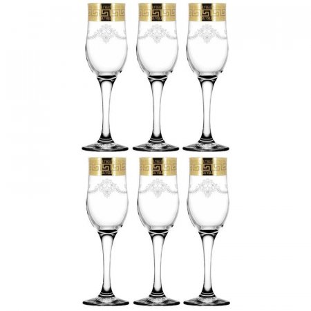 Набор бокалов для шампанского Барокко 200 мл (6 штук в упаковке)