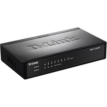 Коммутатор D-Link DES-1008P/C1A