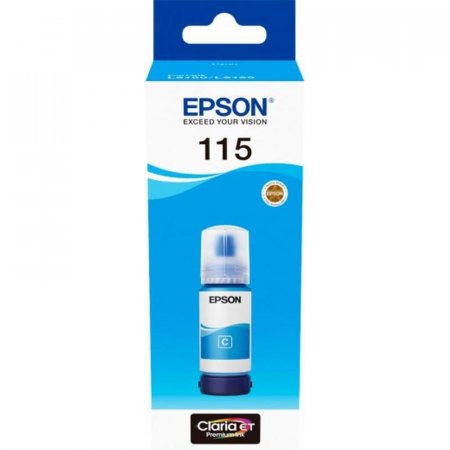 Чернила Epson 115 C C13T07D24A голубые оригинальные