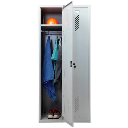 Шкаф для одежды металлический Практик Стандарт LS-21 2 отделения