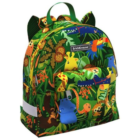 Рюкзак дошкольный ErichKrause EasyLine Mini Animals Jungle разноцветный