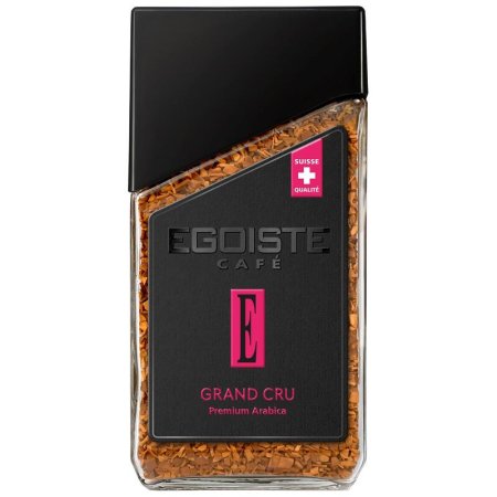 Кофе растворимый Egoiste Grand Cru 95 г (стеклянная банка)