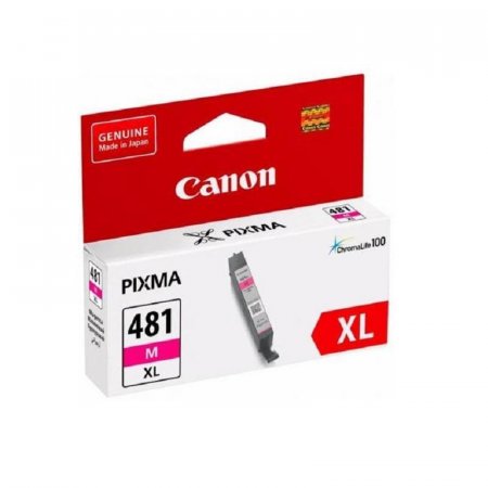 Картридж струйный Canon CLI-481XL M 2045C001 пурпурный оригинальный повышенной емкости