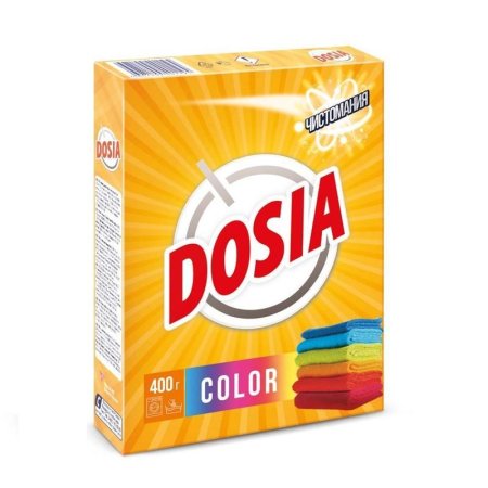 Порошок стиральный автомат Dosia Color 400 г (для цветного белья)