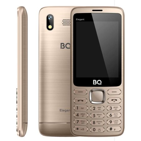 Мобильный телефон BQ-2823 Elegant золотистый