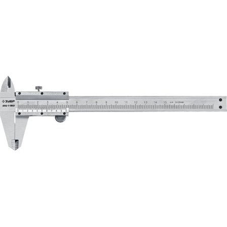 Штангенциркуль Зубр Профессионал 150 мм шаг 0.02 с глубиномером  (34514-150)