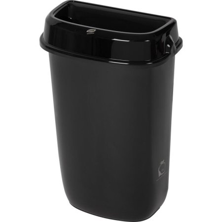 Ведро для мусора Luscan Prof Etalon 12 л пластик черное (32,8х19,5х51,8  см)