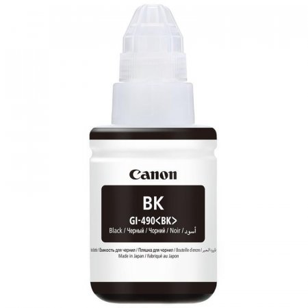 Картридж струйный Canon GI-490 BK (0663C001) черн. для G1400/2400/3400