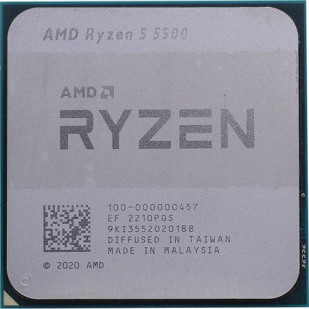 Процессор AMD Ryzen 5 5500 OEM (100-000000457)