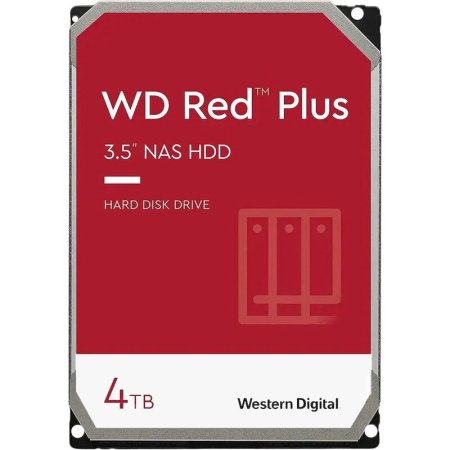 Жесткий диск Western Digital Red Plus 4 ТБ (WD40EFPX)