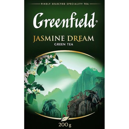 Чай листовой зеленый Greenfield Jasmine Dream 200 г (жасмин)