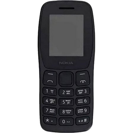 Мобильный телефон Nokia 105 TA-1416 DS черный (SP01Z07Z1947Y)