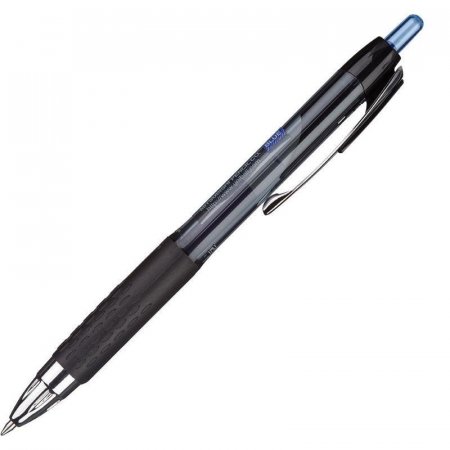 Ручка гелевая автоматическая Uni Signo UMN-207 синяя (толщина линии 0.4 мм)