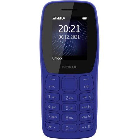 Мобильный телефон Nokia 105 TA-1428 синий (11SIAL01A01)