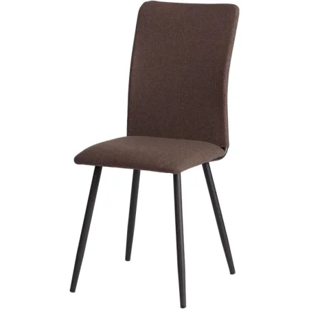 Стул обеденный Комус Мебель Fabbi коричневый (ткань, металл) Стул обеденный Комус Мебель Fabbi коричневый (ткань, металл)