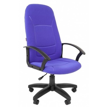 Кресло для руководителя Easy Chair 671 TC синее (ткань, пластик)