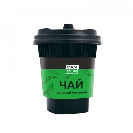 Чай Can-Cup зеленый (9 стаканов по 250 мл)