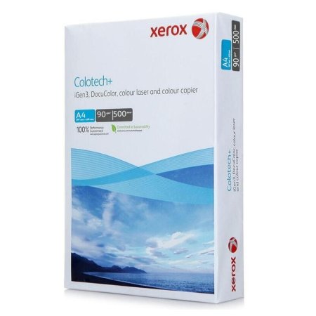 Бумага для цветной лазерной печати Xerox Colotech + ( A4, 90 г/кв.м, 500  листов, 003R94641)