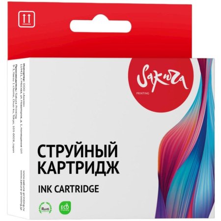 Картридж струйный Sakura №652 SIF6V25AE для HP черный совместимый