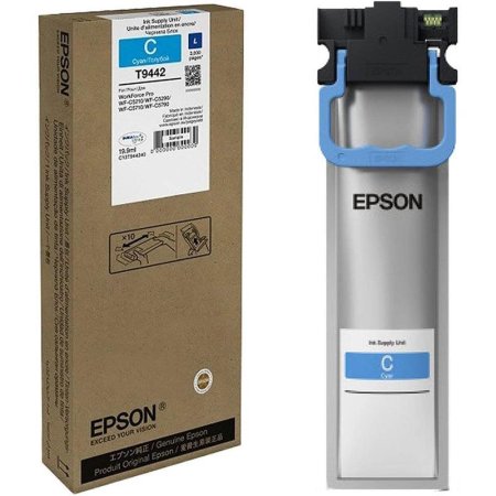 Чернила Epson T9442 C13T944240 голубые оригинальные