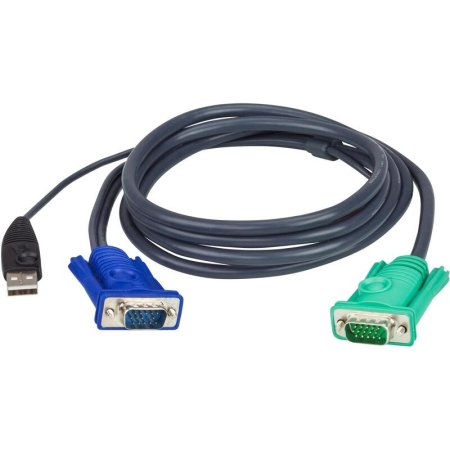 Кабель Aten VGA - USB A - SPHD 5 метров (2L-5205U)