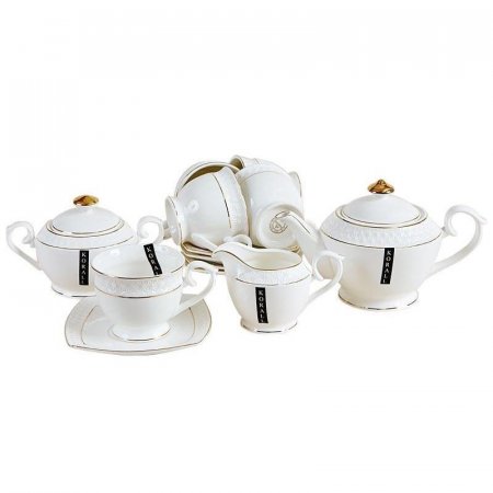 Сервиз чайный Korall Снежная Королева (LQT/CPT 0116-А) на 6 персон фарфор (15 предметов)