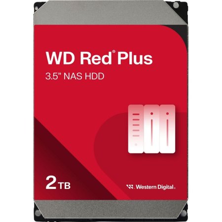 Жесткий диск Western Digital Red Plus 2 ТБ (WD20EFPX)