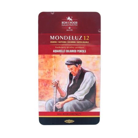 Карандаши цветные акварельные Koh-I-Noor Mondeluz Old Man шестигранные  12 цветов