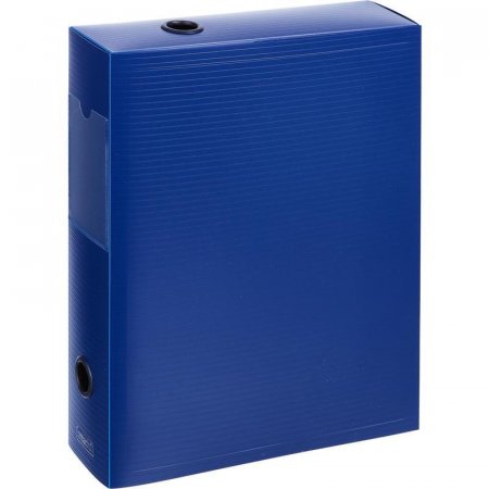 Короб архивный Attache пластик синий 330x70x245 мм