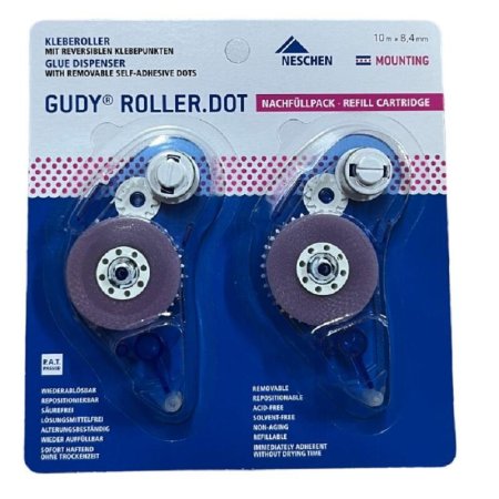 Картридж сменный для клея-роллера Neschen Gudy Roller Dot (2 штуки в  упаковке)