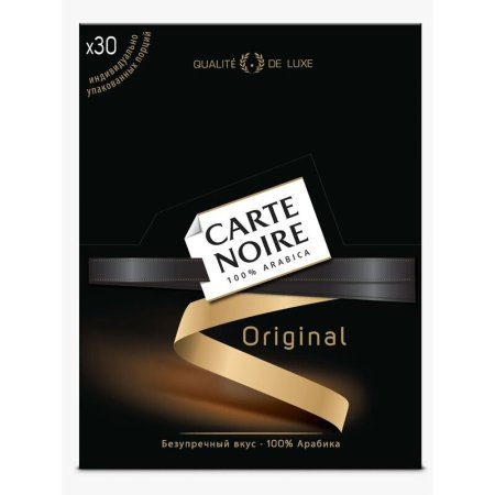 Кофе растворимый Carte Noire 30 пакетиков по 1.8 г (картонная коробка)