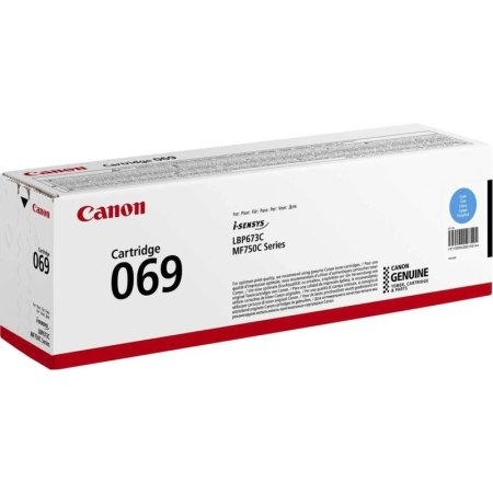 Картридж лазерный Canon CRG 069 C 5093C002 голубой оригинальный