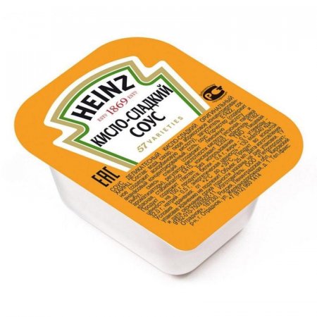 Соус Heinz кисло-сладкий 25 штук по 25 мл