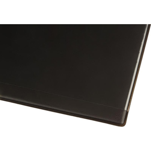 Коврик на стол Exacompta 575х375 мм черный (с прозрачным верхним листом)
