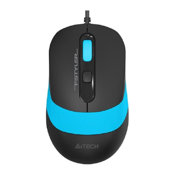 Мышь компьютерная A4Tech Fstyler FM10 черно-синяя (1147674)