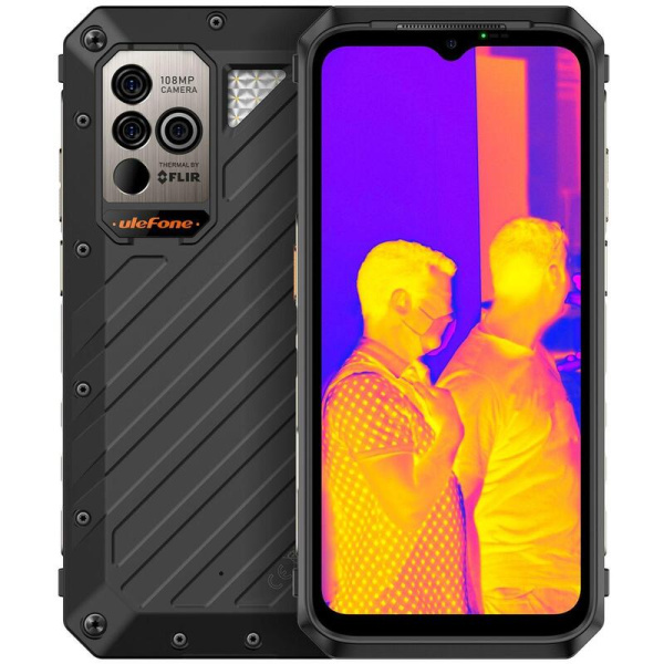 Смартфон Ulefone Armor 19T 256 ГБ черный (6937748735298)