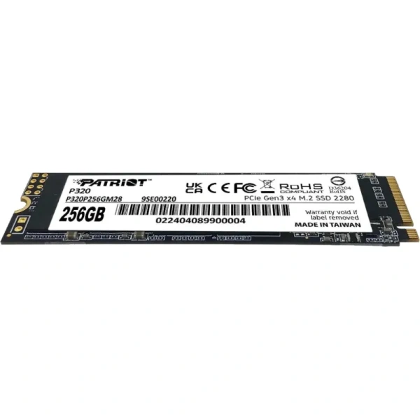 SSD накопитель Patriot Memory P320P256GM28 256 ГБ SSD накопитель Patriot Memory P320P256GM28 256 ГБ